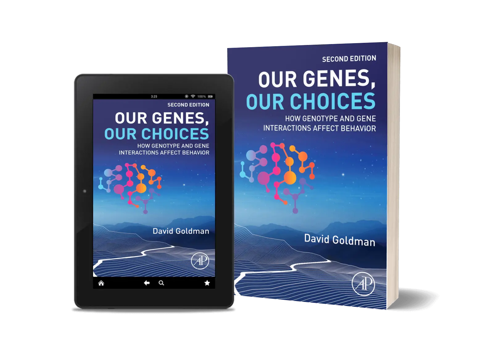 The front cover of the book Our Genes, Our Choices by David Goldman